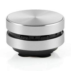 kannettava yhteensopiva luujohtokaiutin stereoääni bluetooth-kaiutin (hopea)