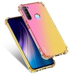 AIR Smuk stødsikker TPU-taske med airbag til Xiaomi Mi 8 Lite - lyserødt guld