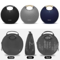 Langaton kaiutin suojaava nailonkotelo Harman Kardon Onyx 5/6 -suojalle Musta
