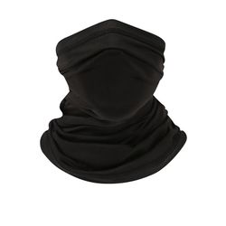 Solbeskyttelse Variabel Bib Neck Udendørs Ice Wire Riding Mask Mænd og kvinders tynde fiskehoved Cover Sports Magic Tørklæde sort