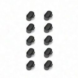 Pölytulpan suojus Garmin Fenix 7 7S 7X & Forerunner 245 -tarvikkeille Anti-Dust Läpinäkyvä musta