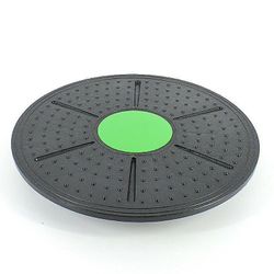 Balance Board 360 graders rotation skive runde talje vridning Motioner Fitness Udstyr Balance Board Talje Twisting Disc Grøn
