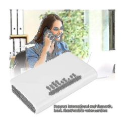 4g langaton pääte Dtmf työpöydän lankapuhelimelle matkapuhelinkortti kiinteä puhelin (eu-pistoke)