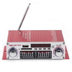 DC12V moottoripyörä auto mini Hi-Fi Audio Teho Vahvistin USB-radio kaukosäätimellä