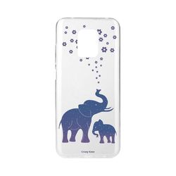 Crazy Kase Skrog til Xiaomi Redmi Note 9 Pro Soft Blue Elephant