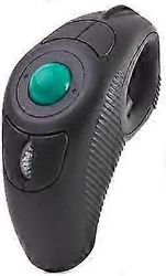 Kannettava sormi kädessä kannettava langaton Ambidextrous-ohjauspallohiiri musta 11*6*5cm