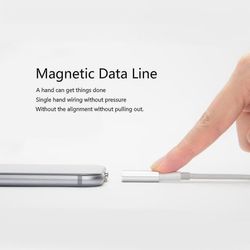 P10 Magnetisk Data Line Lading KabelLader To-i-ett Data Line For Android