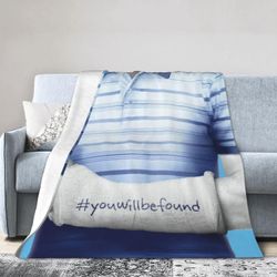 Kerota JI1686 DaniBrant Hyvä Evan Hansen Heittohuopa sohvasohvalle Pörröinen mikrokuituheitto Pehmeä, kodikas, kevyt Sopii sänkyyn, sohvaan, tuolii...