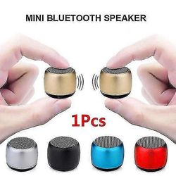Pariliitettävä Mini Bluetooth-kaiutin Metallibasso Bluetooth-subwoofer Kannettava Bluetooth-kaiutin Langaton kaiutin varastossa punainen