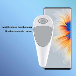 Flye CMS01 matkapuhelin peukalo hiiri älykäs Bluetooth Tablet PC Palm laiska matkapuhelin kätevä hiiri A01 ZLS220929117WHM Valkoinen