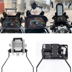 Moottoripyörä GPS Navigointikiinnike etupalkki jalusta Matkapuhelin Gps-pidikkeen latauskiinnike Sopii Bmw F750gs F850gs