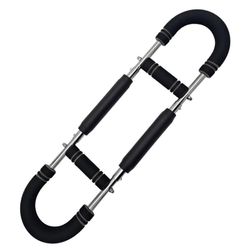 U-muotoinen Twister-Arm Exerciser, monitoiminen kotitalouksien U-muotoinen käsivarsiharjoituslaite, harjoitustarvikkeet Harmaa 40 kg