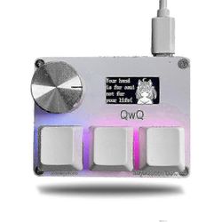 Sayodevice Osu O3c Rapid Trigger Hall -kytkimet Magneettiset lineaarikytkimet Näppäimistö nupilla ja näytöllä, kopioi liitä, shotcut, makro Hotswap...