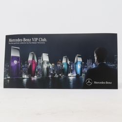 Mercedes-Benz Vip Club parfume prøvekort / Nyt