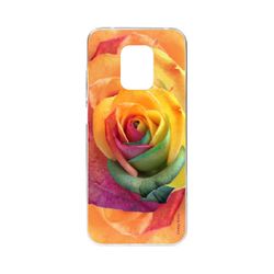 Crazy Kase Skrog til Xiaomi Redmi Note 9 Pro Soft Pink farverig blomst