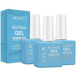 3kpl Uusi Aliver Soak-off Gel akryylikynsilakka Magic Quick Burst manikyyri Remover 15ml