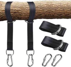 50cm kääntöhihna, raskaat ripustushihnat, ripustussarja 2 D-rengaskarabiinilla, retkeilyyn, patiolle, riippumatoille ja keinuille, 2 kpl