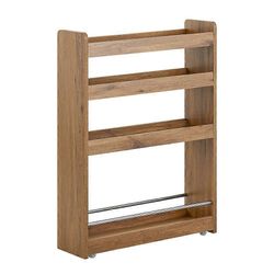 Ohut keittiön ja kylpyhuoneen säilytysvaunu 4 pyörällä Kapea 4-kerroksinen teline putoamisenestotangoilla Kompakti rullaava säilytysyksikkö, SoBuy ...