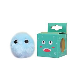 Yunshu Cat Legetøj knirkende Ball Cat driller Træning Throw Legetøj Ball BLÅ fuzzy
