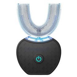 U-muotoinen Sonic-hammasharja valkaisusarjalla ja harjaspäillä musta