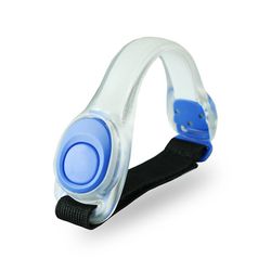 Besser Led Armbånd Silikone Justerbar Lysende Armbånd HåndledsbælteRem Til Udendørs Blåt lys 2pcs