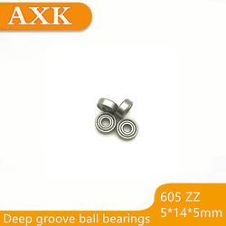Tidsbegrænset Top Fashion Gratis forsendelse 605 605zz Leje Abec-5 10stk 5x14x5 Mm Miniature 605z Kuglelejer Zz Emq Z3v3