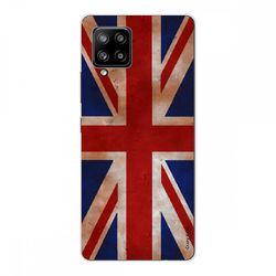 Crazy Kase Hull Til Samsung Galaxy A42 5g Silikone Soft 1 Mm, Vintage Uk Flag