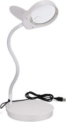 Seisova suurennuslasi, 3X 10x suurennuslasi, valaistu suurennuslasi ja jalusta, 38 LED-valoa Seisova suurennuslamppu, lukemiseen, vanhusten lukemis...