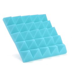 4stk 25x25x5cm Pyramidal Lydisoleret Skum Studio Akustisk skum Lydisolering Behandlingsprofil Skum Lydisolering Svamp