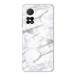 Crazy Kase Xiaomi Mi 10t Blød silikone 1 Mm Shell, Grå Marmor Effekt