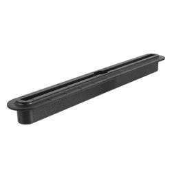 surffilauta evälaatikko muovinen surffilauta peräsimen ura universaali surffilauta eväpohja surffilaudan osa Musta 30x4cm