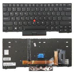 Yhdysvaltain taustavalonäppäimistö Lenovo ThinkPad E480 L480 L380 Yoga T480s