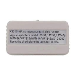 C9345 Musteen huoltolaatikon sirun uudelleenasettaja malleille -7820 -7830 -7840 -7845 L18050 L15150 L15158 L15160 SC-C8000 Valokuvan väri