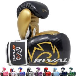 RIVAL Boxing RB7 Fitness Plus -laukkukäsineet, Ergo-hihnajärjestelmä, tiheä vaahtomuovi Hopea/musta L