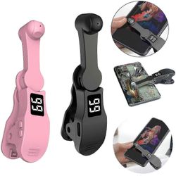 Älypuhelimen automaattinen napsautus Tapper Liker - YuJian nopea näytön napauttaja Musta