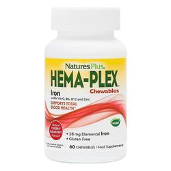 Nature's Plus Hema-Plex Puru tabletit 60 (3768)