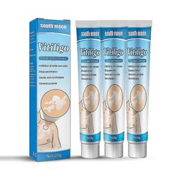 1/2/3st vitiligo grädde, vitiligo vård grädde för hud vitiligo, vitiligo behandling för minska vita 3PCS