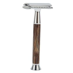 Safety Shaver Professional Double Edge Razor med kraftigt langt håndtag til daglig brug