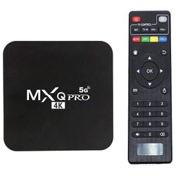 För Android Tv Box, 4k Hdr Streaming Media Player, 4GB Ram 32GB Rom Allwinner H3-core Smart Tv Box Svart