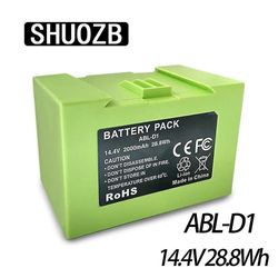 Udskiftning af Abl-D1-batteri til Irobot Roomba-støvsuger E-serie E5 E6 6198 og I-serie I7 I7+ I8 7150 E5150 E5152 4624864