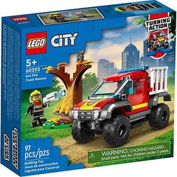LEGO 60393 4x4 paloauton pelastus