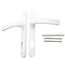 Alumiiniseoksesta valmistettu ovenkahva vipupaneeli pitkä levy sisäänkäynnin huoneen ovenkahva Valkoinen Type 85 ylös ja alas