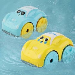 Sød Tegneserie Amfibisk køretøj Sommer Baby bad Badning i vand Legetøj Bil Børn Swimmingpool Vand Sjovt Badelegetøj Gaver