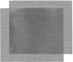 Grilliritilä, uudelleenkäytettävä ja leikattava leivinmatto tarttumaton ruudukko jogurttivalmistajille Grilliuunin paistaminen - 2kpl40 * 33cm