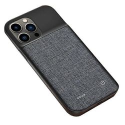 Yhteensopiva iPhone 13 Pro 6,1 tuuman 6800 mAh kannettavan laturikotelon kanssa Oxford Cloth pudotusta estävä laajennettu virtapankin akun varmuusk...