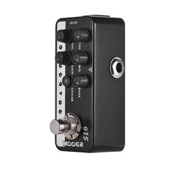 Allbestlife Digital Delay Guitar Effekt Pedal med Abs Control Knob Mini Enkelt Pedal