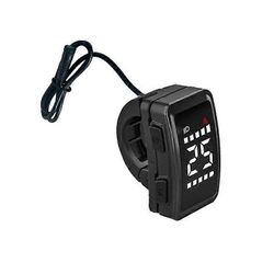 E-Bike DZ40 -näyttö BBS01/02 HD Mid -moottorille, ABS musta LCD-paneeli