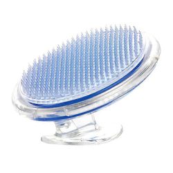 Shampooharja sisäänkasvanut karvanpoistoaine, partakoneen kohoumat keratosis pilaris kp korjausharja, parranajon jälkeen tai vahakuorinta sininen