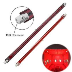 Hehkulamput 1 kpl/254mm ac 1300w halogeeni kvartsi rubiini r7s infrapunalämmitin baari putki putki