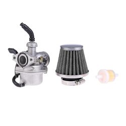 Atv Pz19 Lever Choke Karburator med brændstoffilter og 35mm luftfilter til 50cc 70cc 80cc 90cc 110cc 125cc Atv Dirt Bike Pit Bike Taotao Scooter Crf